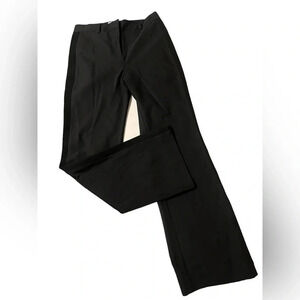 Derek Lam 10 Crosby Black Trousers Knit Side Panel Sz 10